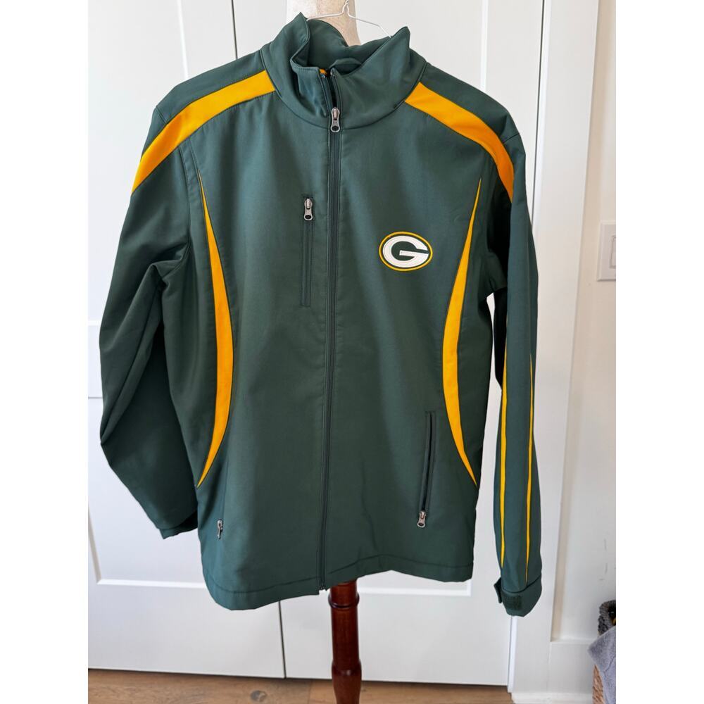 Vintage Green Bay Packers NFL Men’s Jacket Size M Weather Proof​